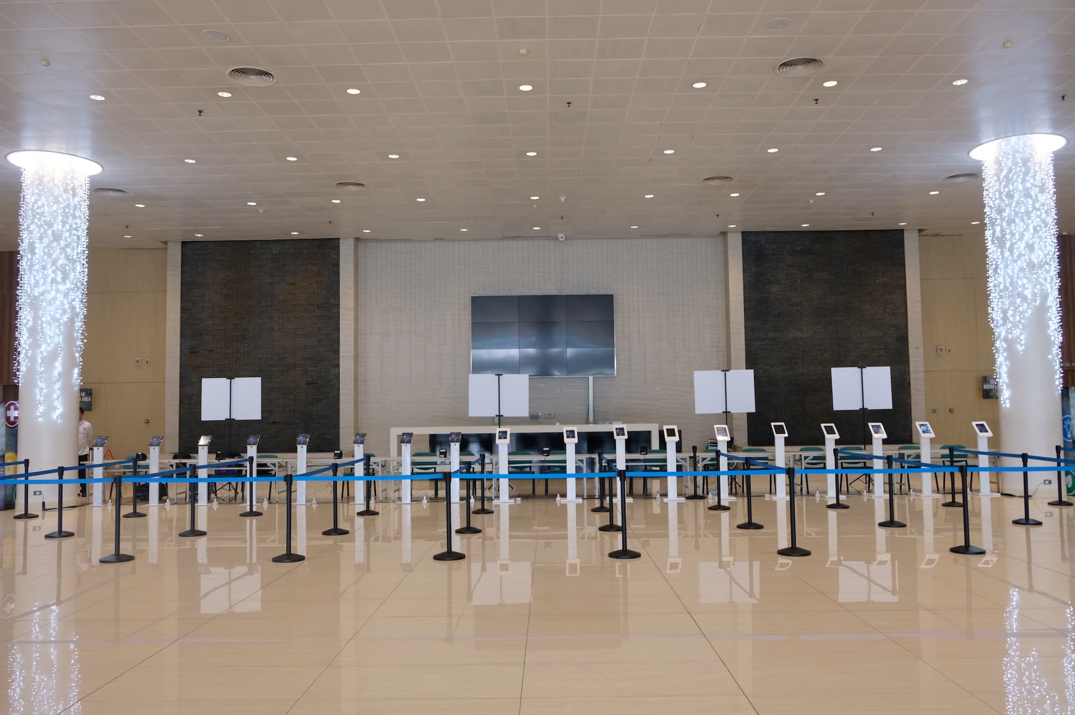 iPad event setup